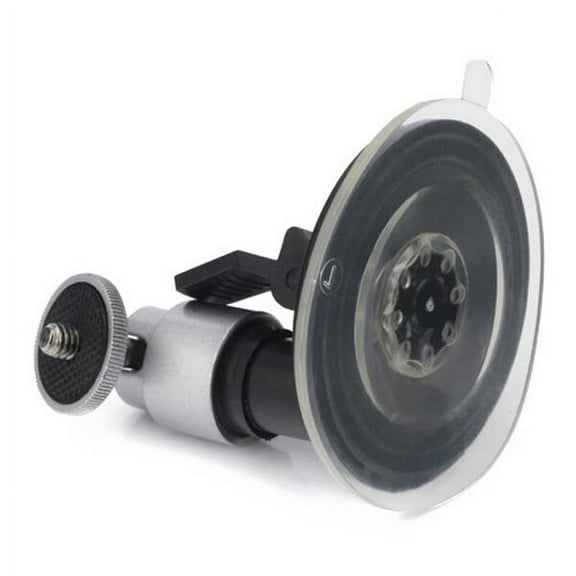 Masteelf Mini Camera Camcorder Suction-cup Style Car Dashboard Windshield Mount Tripod Holder Stand (Silver)