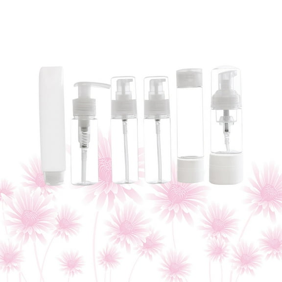 Masteelf Mini Foaming Soap Dispenser Pump Bottles Cosmetics Container Travel Press