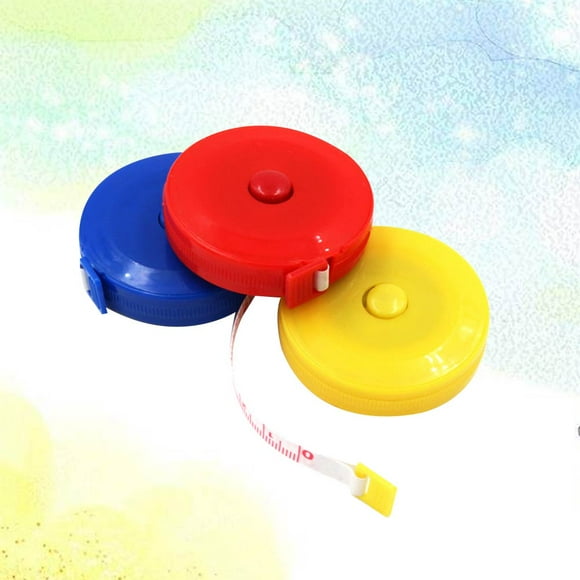 Masteelf Mini Portable Retractable Tape Measure for Measuring Accurately in Inches Centimeters 10 Pcs