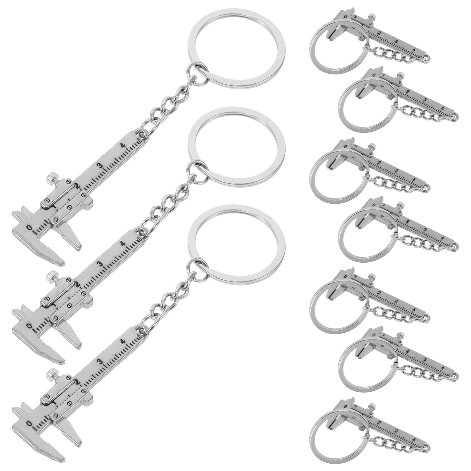 Masteelf Mini Caliper Keychain Portable Small Measurement Tool Pendant ...