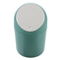 thumbnail image 1 of Masteelf  Mini Wastebasket Can Desktop Bin Paper Small Bathroom Green, 1 of 8