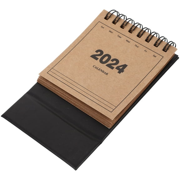 KALLORY Monthly Desk Calendar 2024, Thick Paper, 1 Piece, Perfect for Office and Home Planning