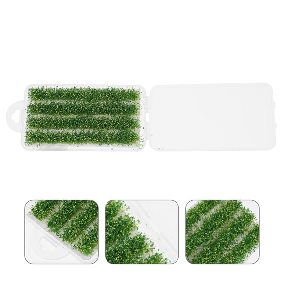 Masteelf Miniature Train Set with Detailed Railway, Flowers, Plants, and Trees for Decorative Display and Model Enthusiasts