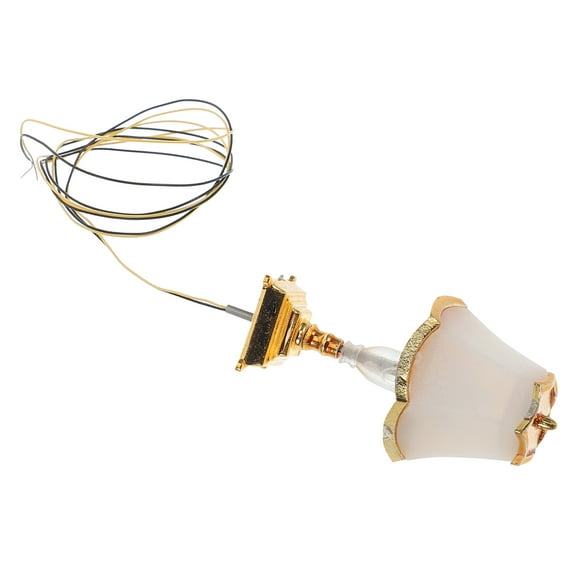 Masteelf Miniature Lighting for Dolls Dollhouse Decor Lamp Children's Beautiful Student