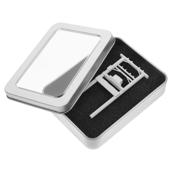 Masteelf Miniature Telegraph Pole Model For Micro Landscape Garden Decor For Train Railway Diy Material And Sand Table Scene Accessories