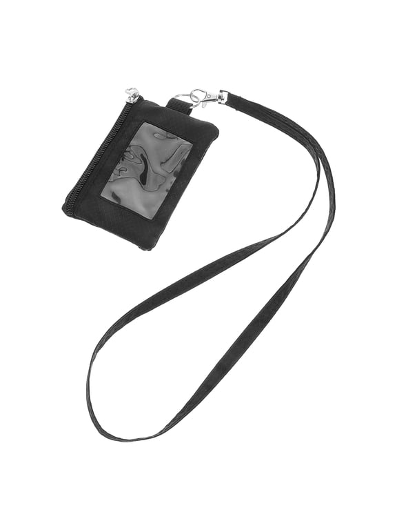 Minimalist Lanyard Wallet For Women Compact Card Holder Coins Purse Credit Card Holder Coin Purse For Men Minimalist Keychain Wallet