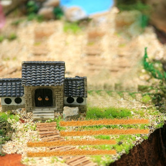 Masteelf Model Train Grass for Scenic Sand Table, Realistic Scenery for Teaching, Display, and Entertainment Use