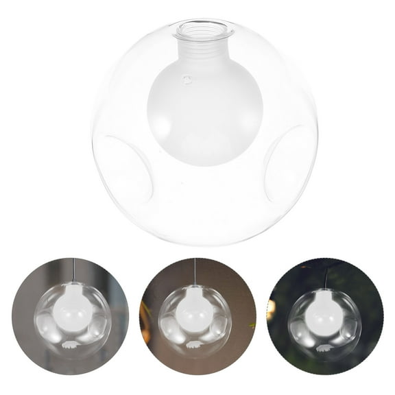 Masteelf Modern Globe Glass Lamp Shade For Lights Clear 12cm Glass Lampshade For Home And Office Replacement Glass Lamp Shade For Ceiling Light Fixtures