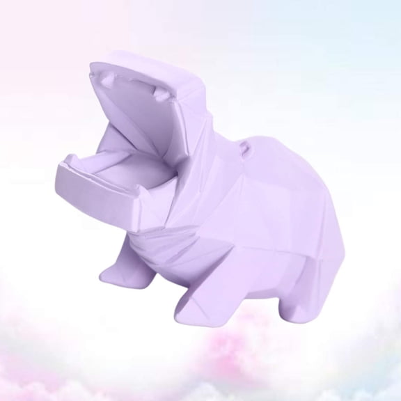 Masteelf Modern Hippo Coin Bank Household Adornment Saving Pot Child