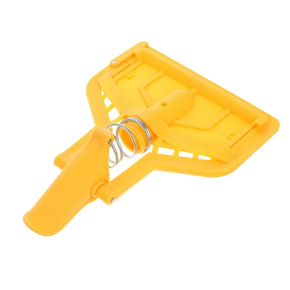 Masteelf  Mop Replacement Heads Replacements Lid Floor Clamp Roller Yellow