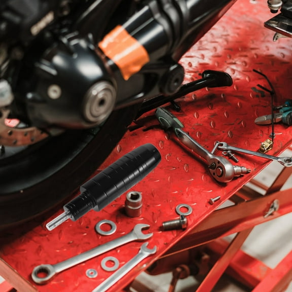 Masteelf Motorbike Engine Anti-Drop Stick Motorcycle Crash Protect Anti-Fall Stick Motorcycle Anti-Fall Exhaust Pipe Rod Frame Slider