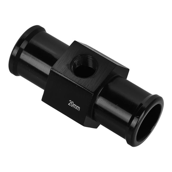 Masteelf Motorcycle Water Temperature Gauge Radiator Aluminum Water Temp Meter Joint Pipe and Radiator Sensor Adaptor Attachment for Accurate Temperature Readings