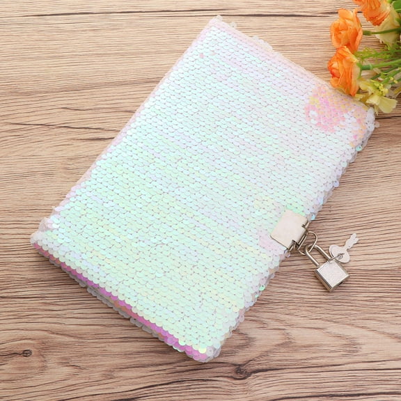 Masteelf Multi Sequin Notebook for Writing and Travel Journals Great Gift for Students and Teachers 8 x 10 inches