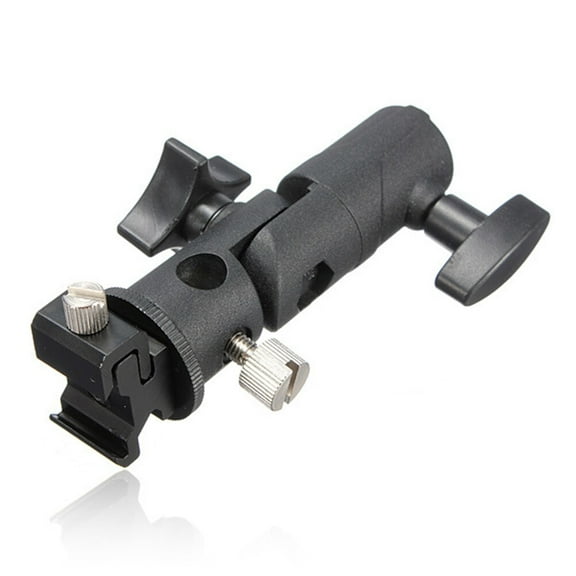 Masteelf Multipurpose Bracket Flash Stand Mount 12.00X7.00X7.00CM Black