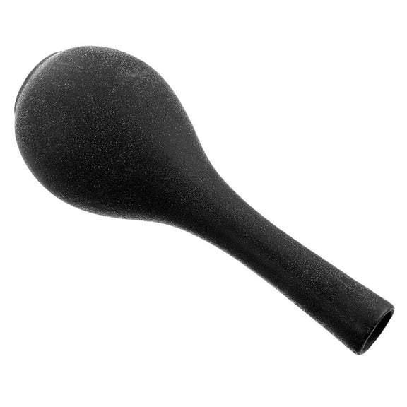 Masteelf Narrow Opening Ceramic Flower Vase for Desk with Black Color and Design 1 Pc