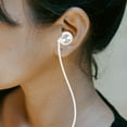 thumbnail image 1 of Masteelf Noise Cancelling Earplugs with Strap Neckband Snoring Blocking Earplugs Silicone Learning Earplugs For Sleep Productive Work Environment Travel Study Meditation White, 1 of 7