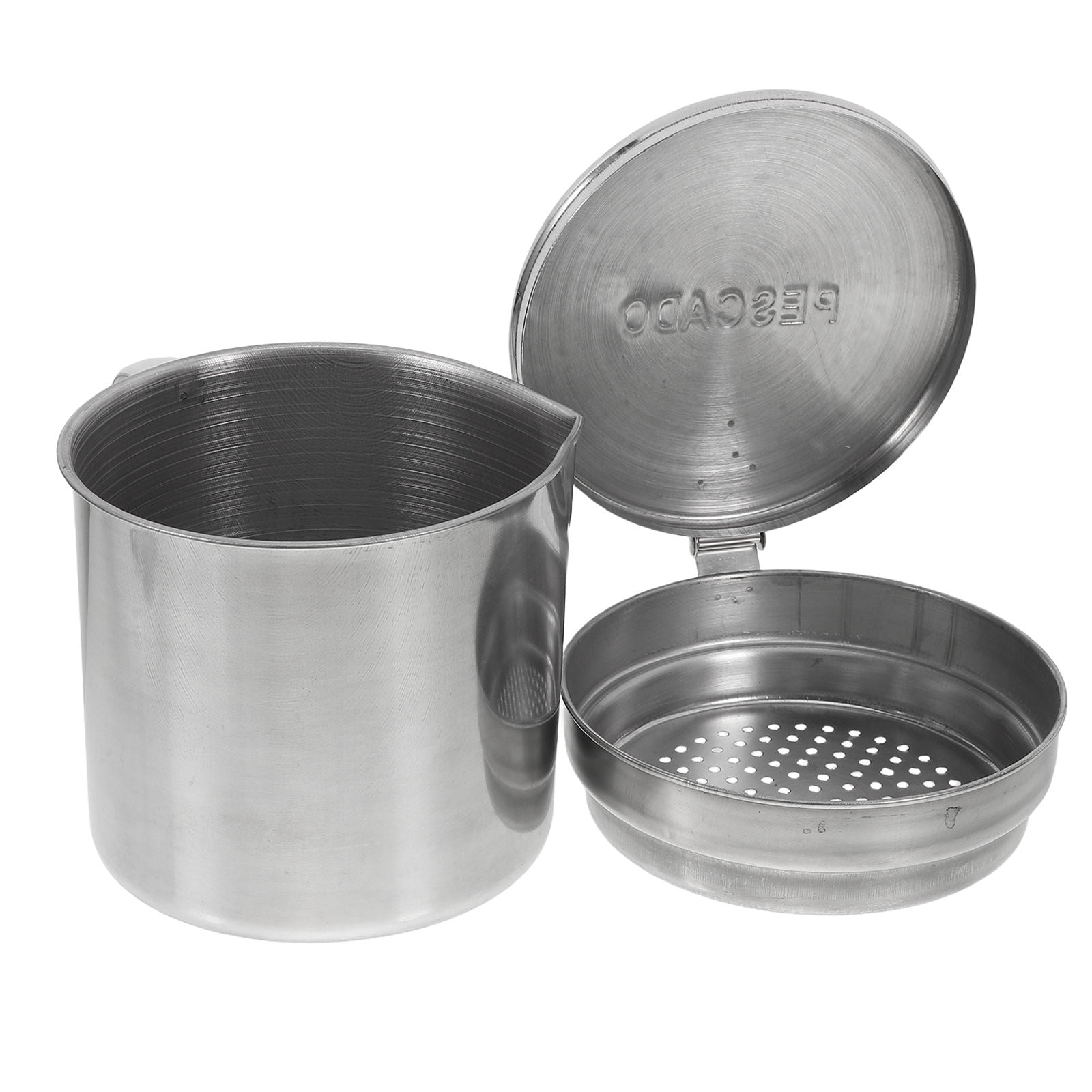 Masteelf Oil Container For Kitchen Stainless Grease Holder Daily Use ...