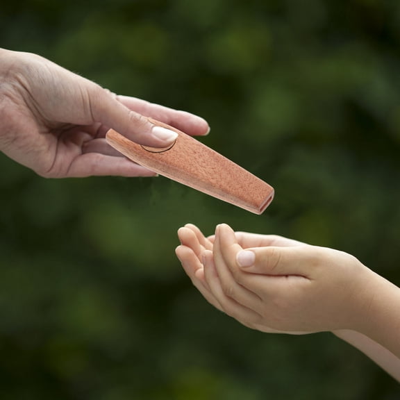 Masteelf Orff Instruments Wooden Kazoo Ukulele Guitar Partner Wood Harmonica Flutes