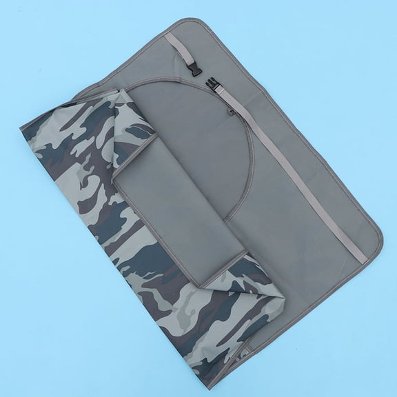 Masteelf Outdoor AC Unit Cover 74x54x26cm Camouflage Grey Weatherproof Sun