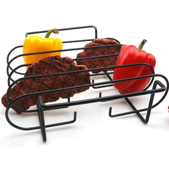 Masteelf Outdoor Barbecue Rack Lightweight Durable BBQ Stand Ideal for Garden Use