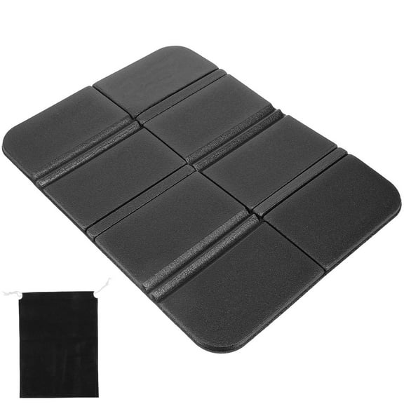 Masteelf  Outdoor Cushion Foldable Ground Pad Camping Mat Child Black