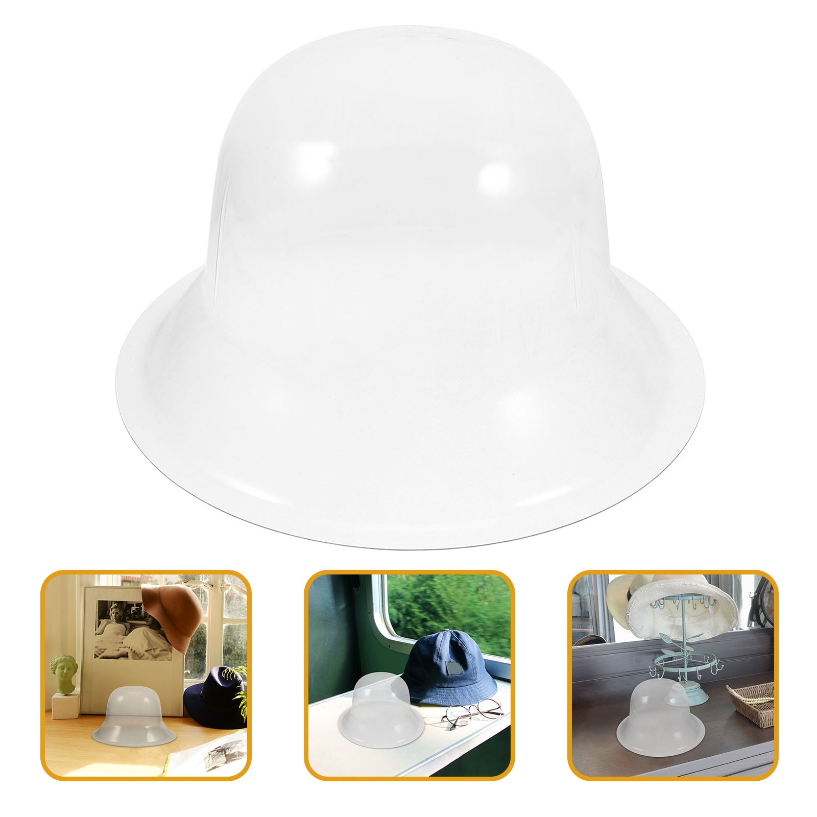 Pvc Hat Display Masteelf PVC Clear Hat Display Stand for Organized Storage 10 Pieces ...