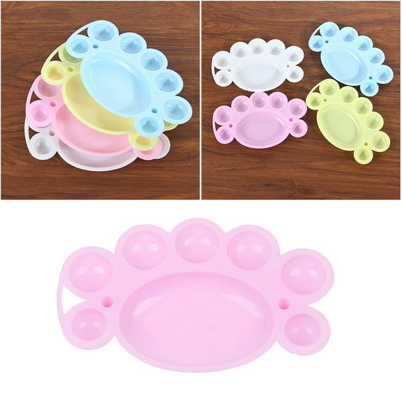 Masteelf Paint Pallet for Kids Mini Paint Palette Paint Tray with Liners