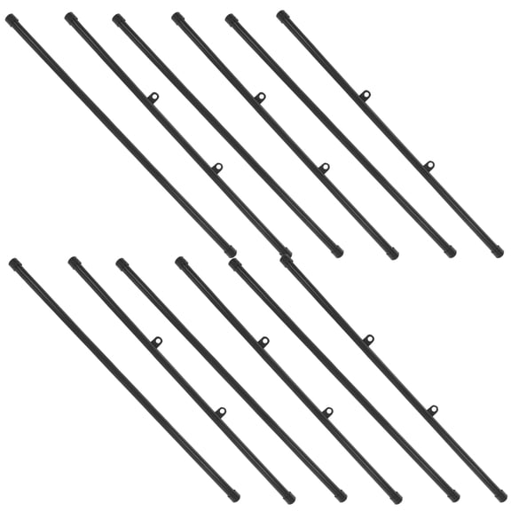 Masteelf Painting Scroll Plastic Frame Black Poster Hanging Rods Hanger