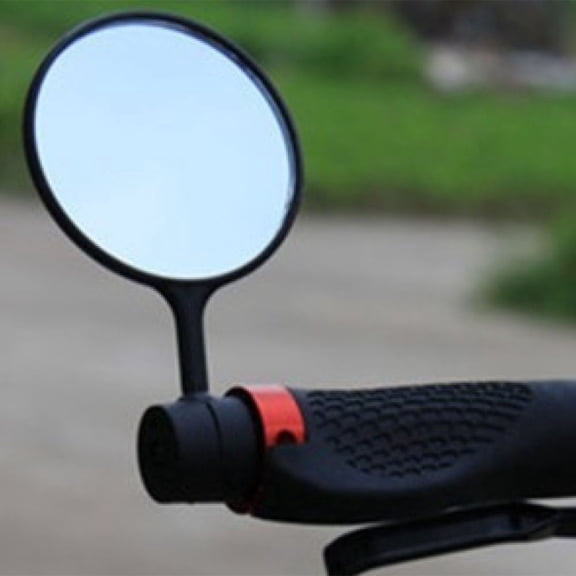 LOLIPPYY Bike Mirror 360-Degree Adjustable High-Brightness Flat Mirror for Safety
