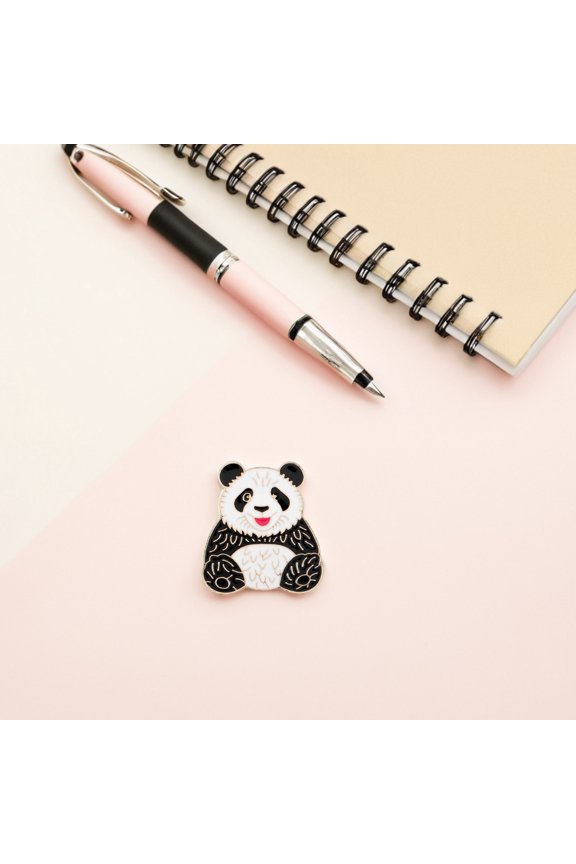 Panda Shirt Brooch Pin Mini Safety Lapel Pin Buttons Sweater Shawl Clips for Crafts Wedding Dress DIY Project