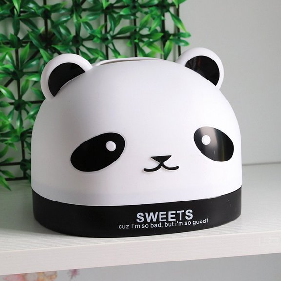 Masteelf  Panda Tissue Holder Box Premium Material Home Decor