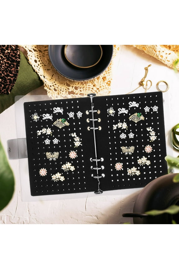 Pin Badge Display Enamel Pin Display Pin Trading Book Pin Binder Pin Collection Book  Enamel Pin Storage Brooch Storage Holder