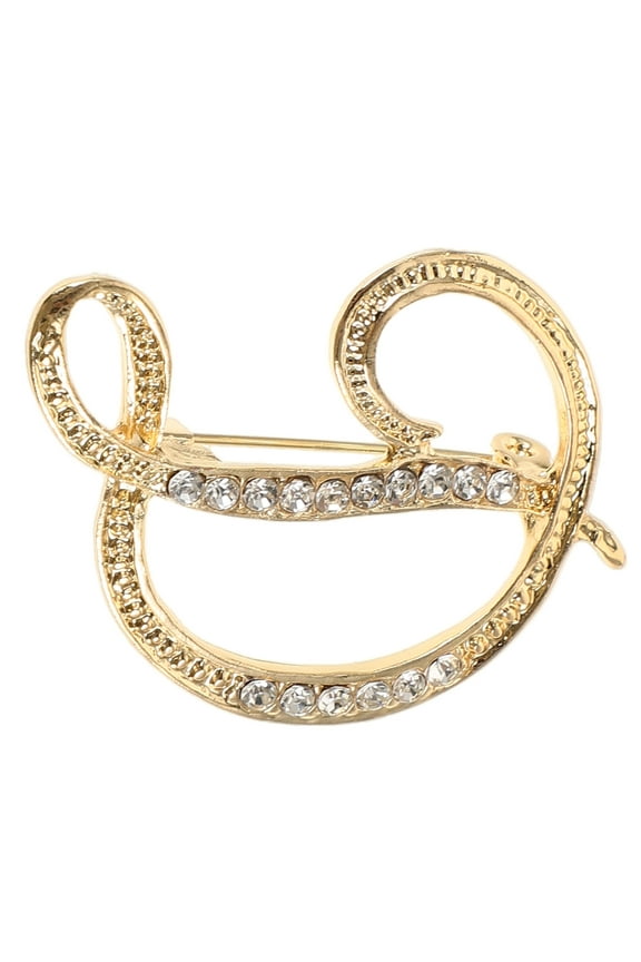 Pin Badge Suit English Alphabet Brooch Men and Women