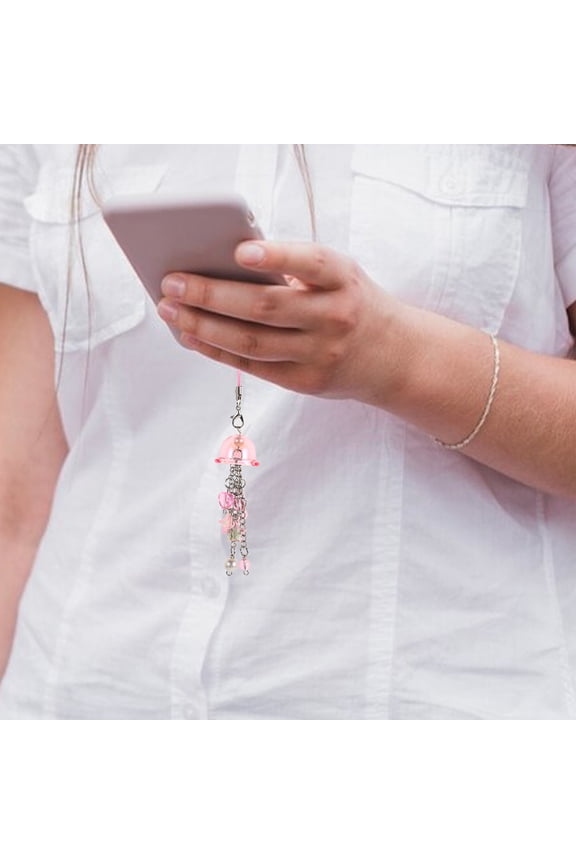 Pink Accessories for Decor Wear Bag with Zinc Alloy Acrylic Material 1 Piece