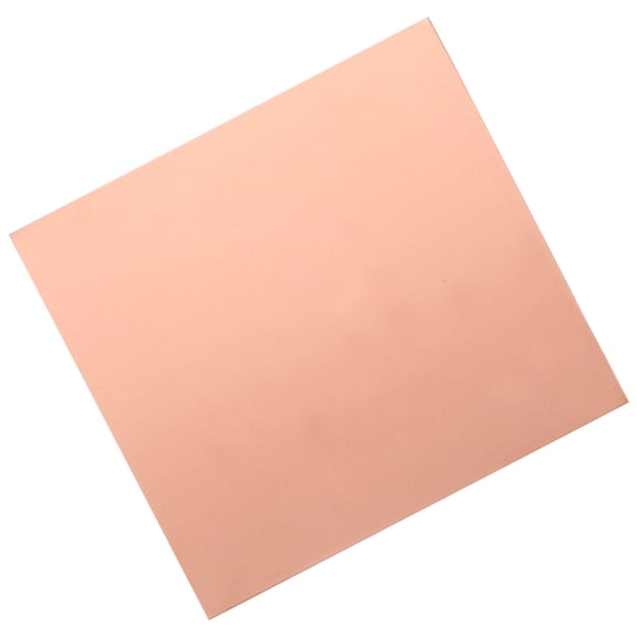 Masteelf Pink Copper Sheet for Craft DIY Projects 1 Sheet Practical Copper Plate for Jewelry Making
