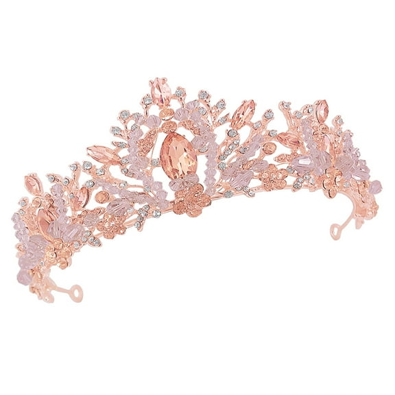 Masteelf Crystal for Girls, Jewel Wedding Accessory, Eye-Catching Princess Headpiece