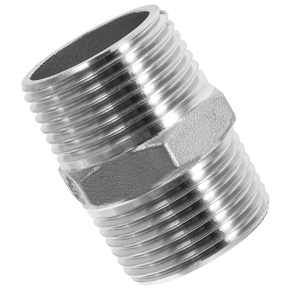 Masteelf Pipe Connectors Nozzle Cork Water Pipe Internal Joint 4.50X3.20X2.60CM Silver