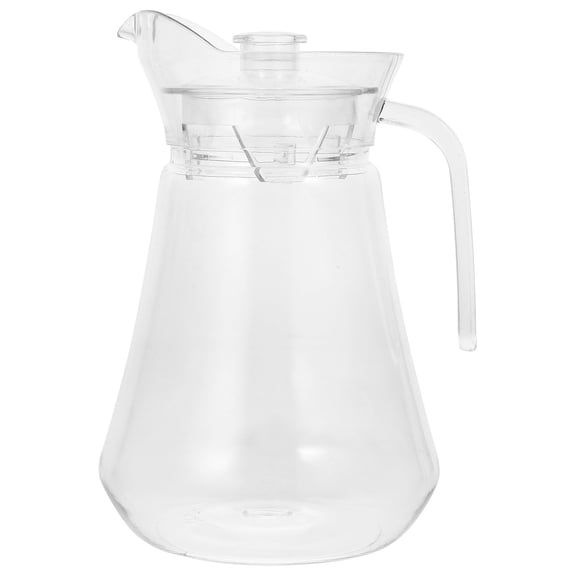 Masteelf Pitcher with Lid Pot Kettle with Handle 1. 3 Cold Water Jug Cold Brew Tea Pitcher for Tea Beverage Beer Coffee and Lemonade