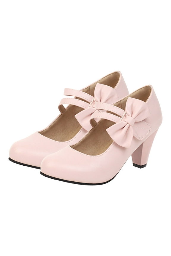 Platform Heels Balance Shoes Women Single Women's