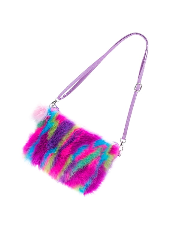 Plush Messenger Bag Kids Handbag Cute Purse Little Girl Girls Purses Child