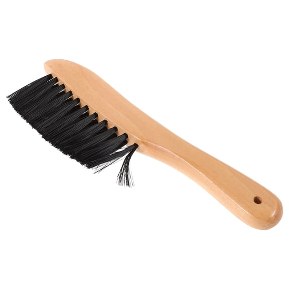 HEATSHAKING Pool Table Brush for Felt with Durable Wood Handle and Effective Debris Removal Design