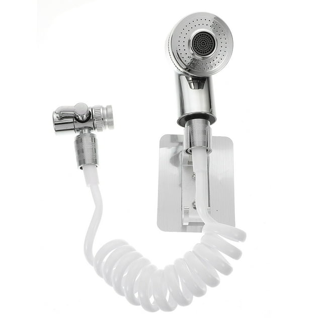 Masteelf Portable Bathroom Faucet External Shower Handheld Telescopic