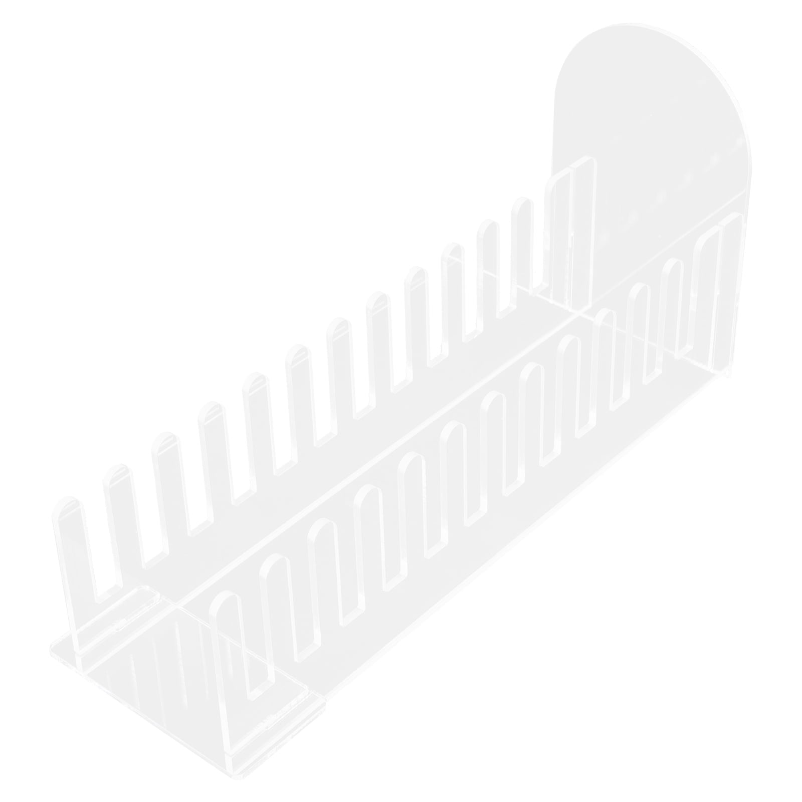 Masteelf Portable Acrylic Greeting Card Holder Rack Postcard Display ...