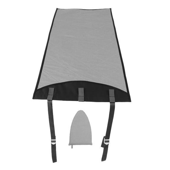 Masteelf Portable Ironing Mat Set with Door Hanging, Ironing Pad and Adjustable Length Board for Travel & Home Steam Ironing