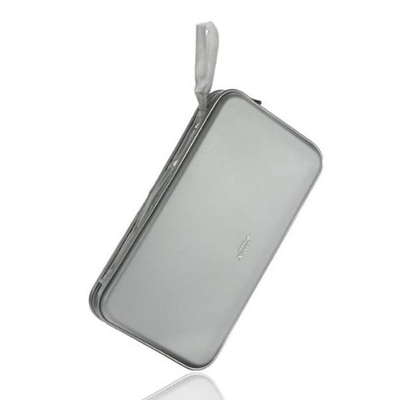 KALLORY CD Storage Case Polyester Plastic Rectangular 1Set 11Inch