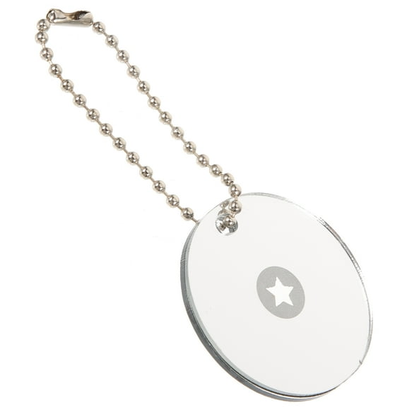 Masteelf Portable Signal Mirror for Outdoor Use Made of Acrylic Lightweight and Compact