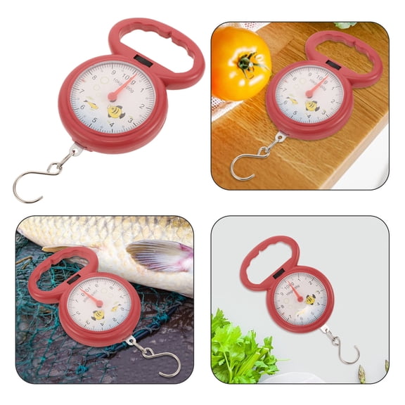 Masteelf Compact Portable Hanging Scale for Luggage, Produce, Fishing, Farmer Market - Spring Weight Scale, Easy to Use and Carry