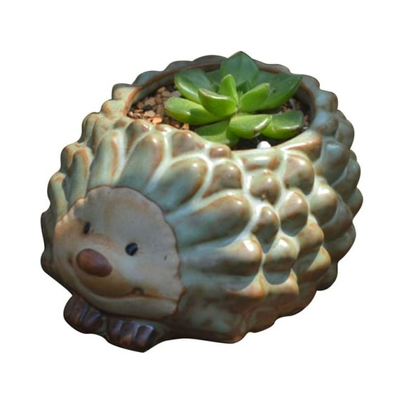 IDEANATEGRATE Cute Animal Shaped Cartoon Style Decorative Pots for Home and Office
