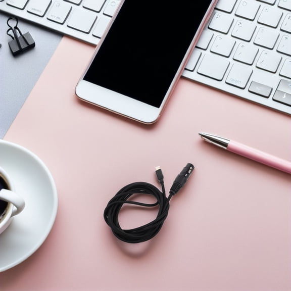 Masteelf Practical Type-C To XLR Cable For Mic Computer And Laptop Audio Adapter Cable Long Microphone Connect Cable Mic Supplies