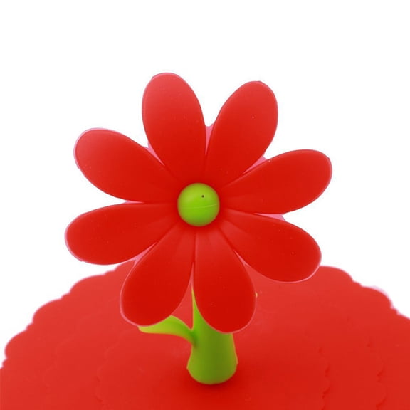 Masteelf Silicone Cup Lids Set - , Reusable Drink Covers, Perfect Gift for Friends and Kids, Spill-Proof and Easy to Use